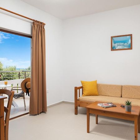 Aphrodite Apartments Kalyves Bagian luar foto