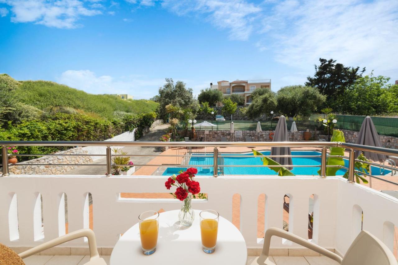 Aphrodite Apartments Kalyves Bagian luar foto
