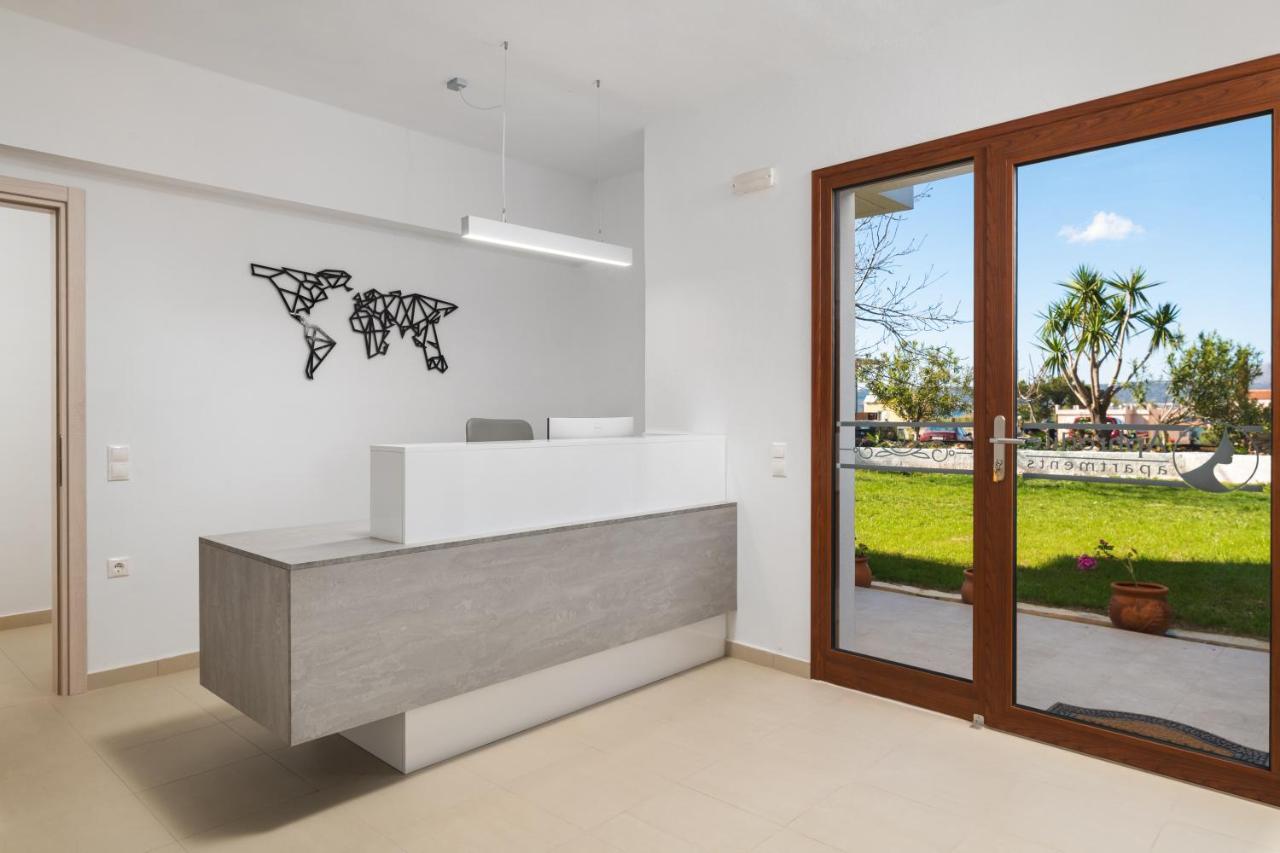 Aphrodite Apartments Kalyves Bagian luar foto