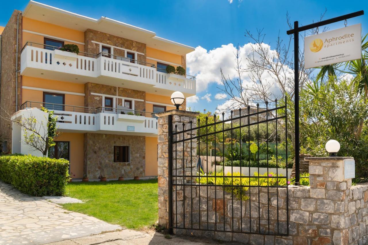 Aphrodite Apartments Kalyves Bagian luar foto